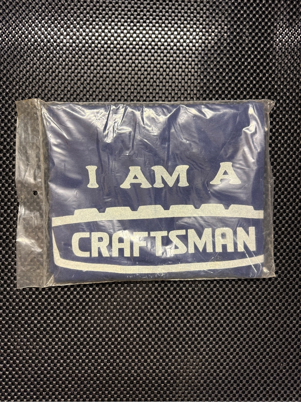 Vintage 1970s Craftsman Shop Apron – New Old Stock (NOS) Sealed in Package